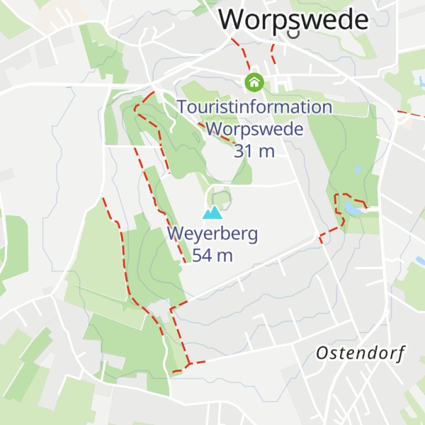 Map of Weyerberg