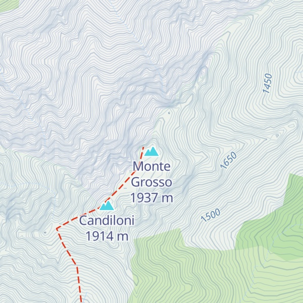 Map of Monte Grosso