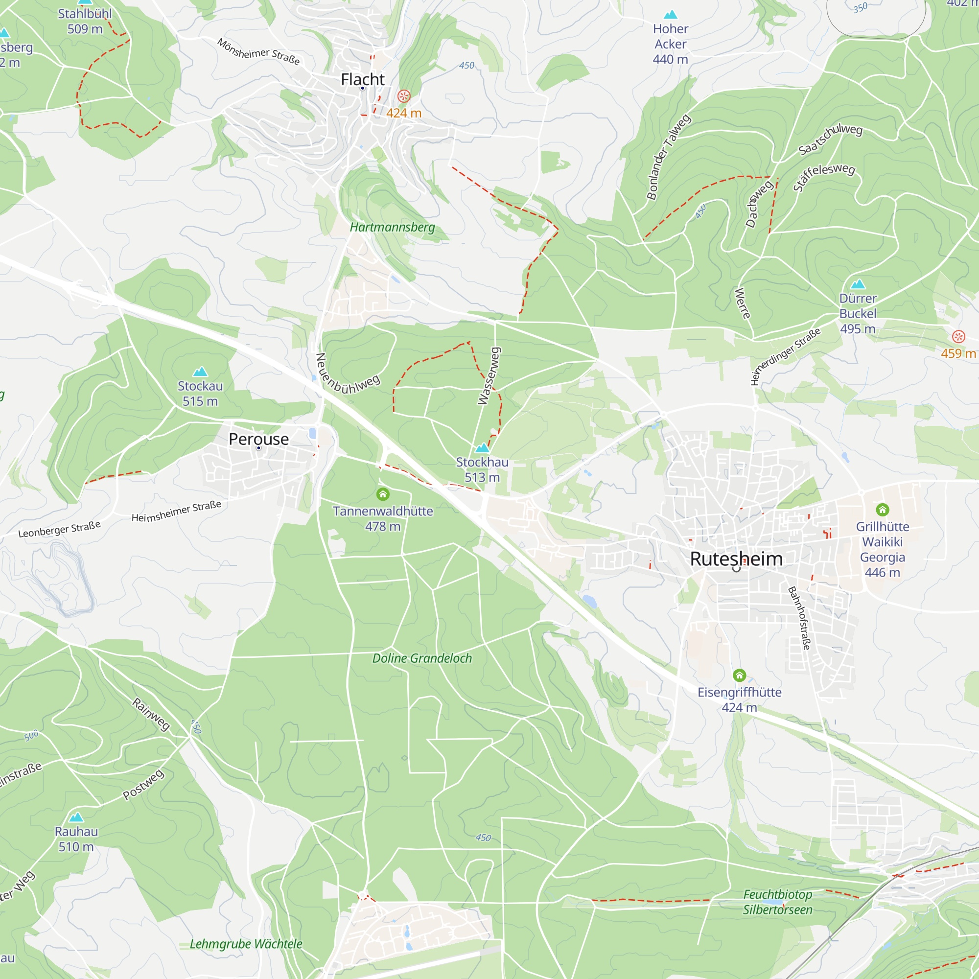 Kraxlalm map