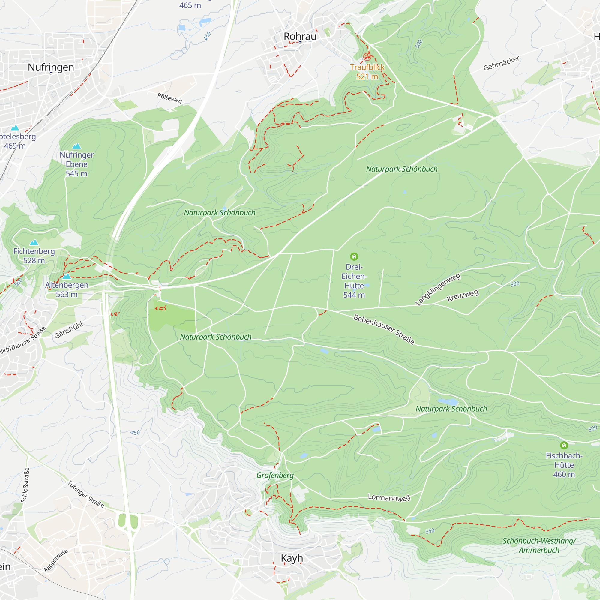 Rosshauhütte map