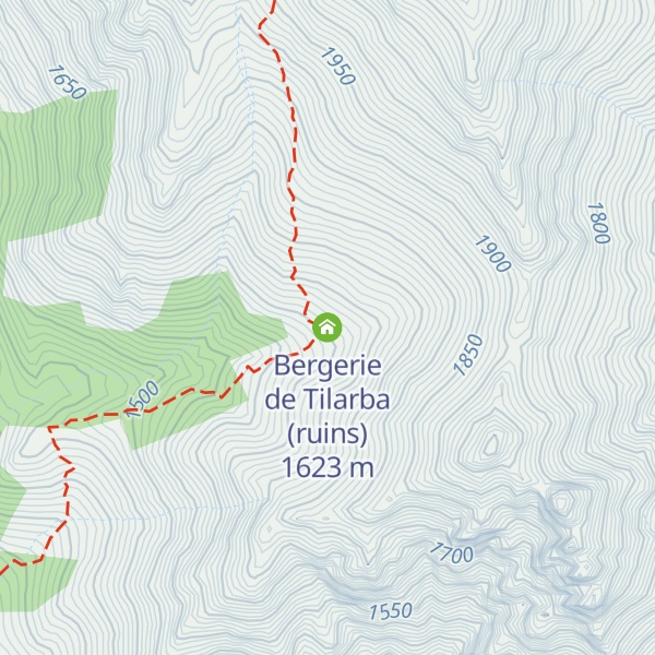 Map of Bergerie de Tilarba (ruins)