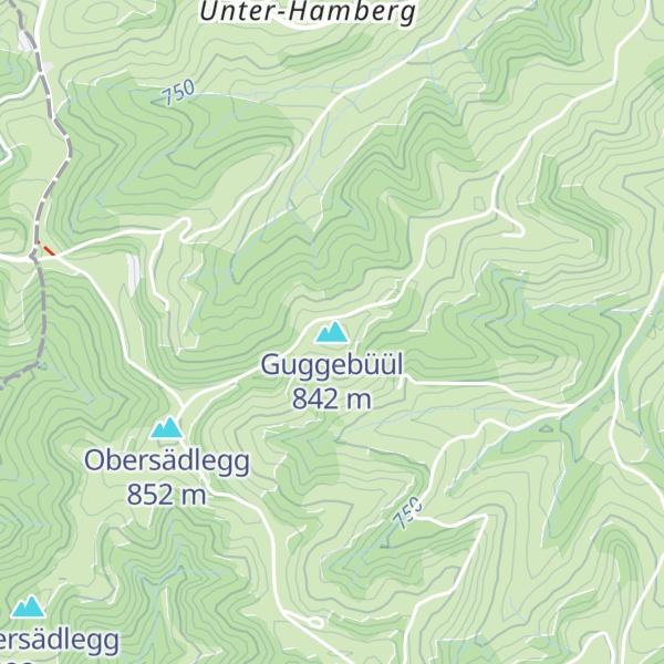 Map of Guggebüül