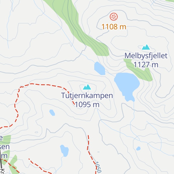 Map of Tutjernkampen