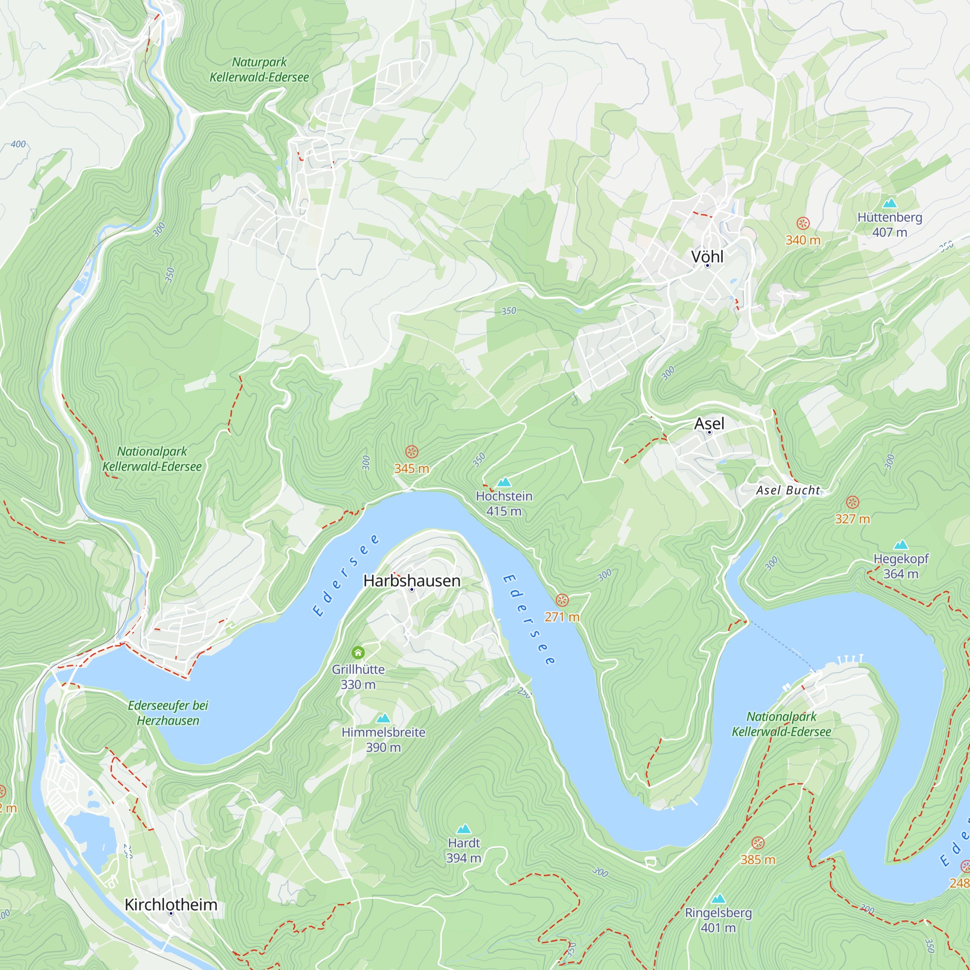 Schutzhütte Hochstein map