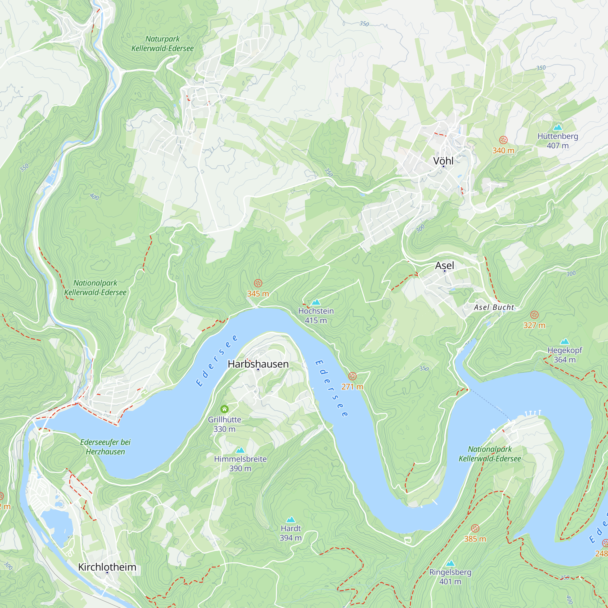 Schutzhütte Hochstein map