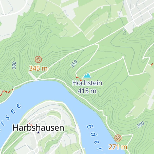 Map of Schutzhütte Hochstein
