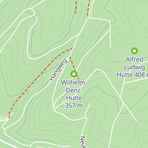 Map of Wilhelm-Denz-Hütte