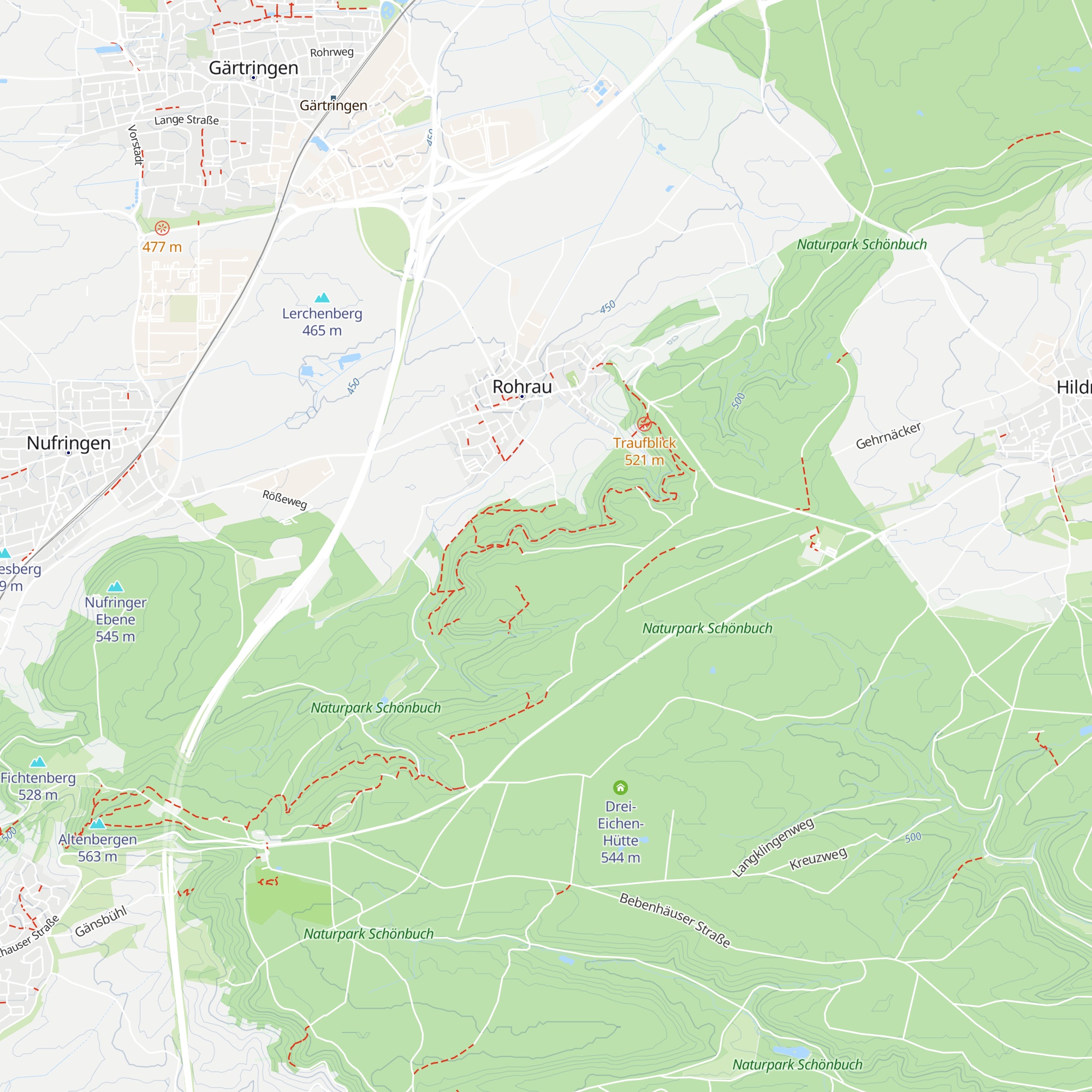 Schlossberghütte map
