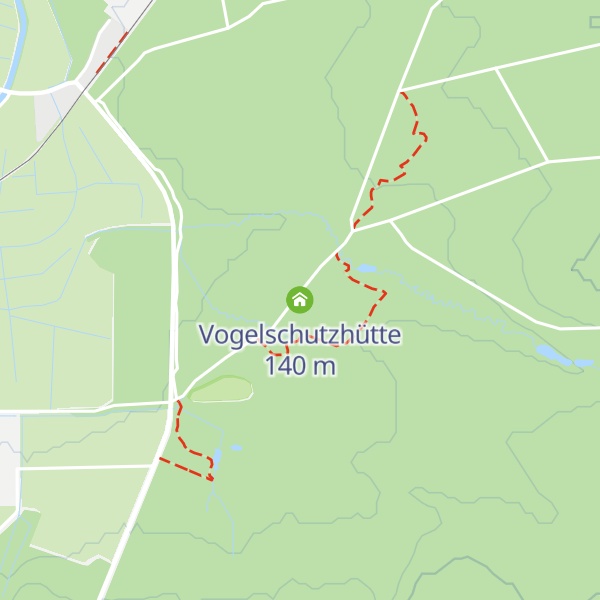 Map of Vogelschutzhütte