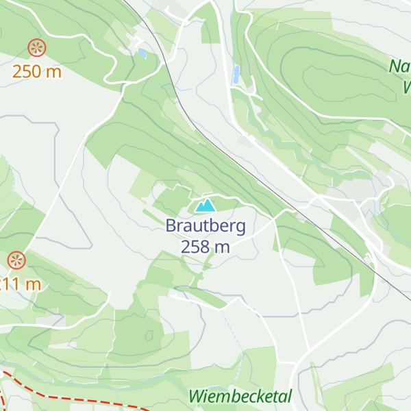 Map of Brautberg