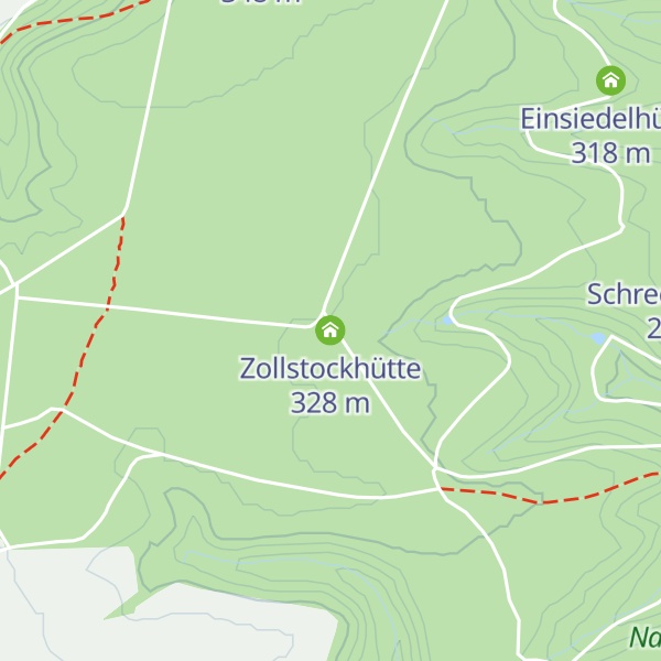 Map of Zollstockhütte