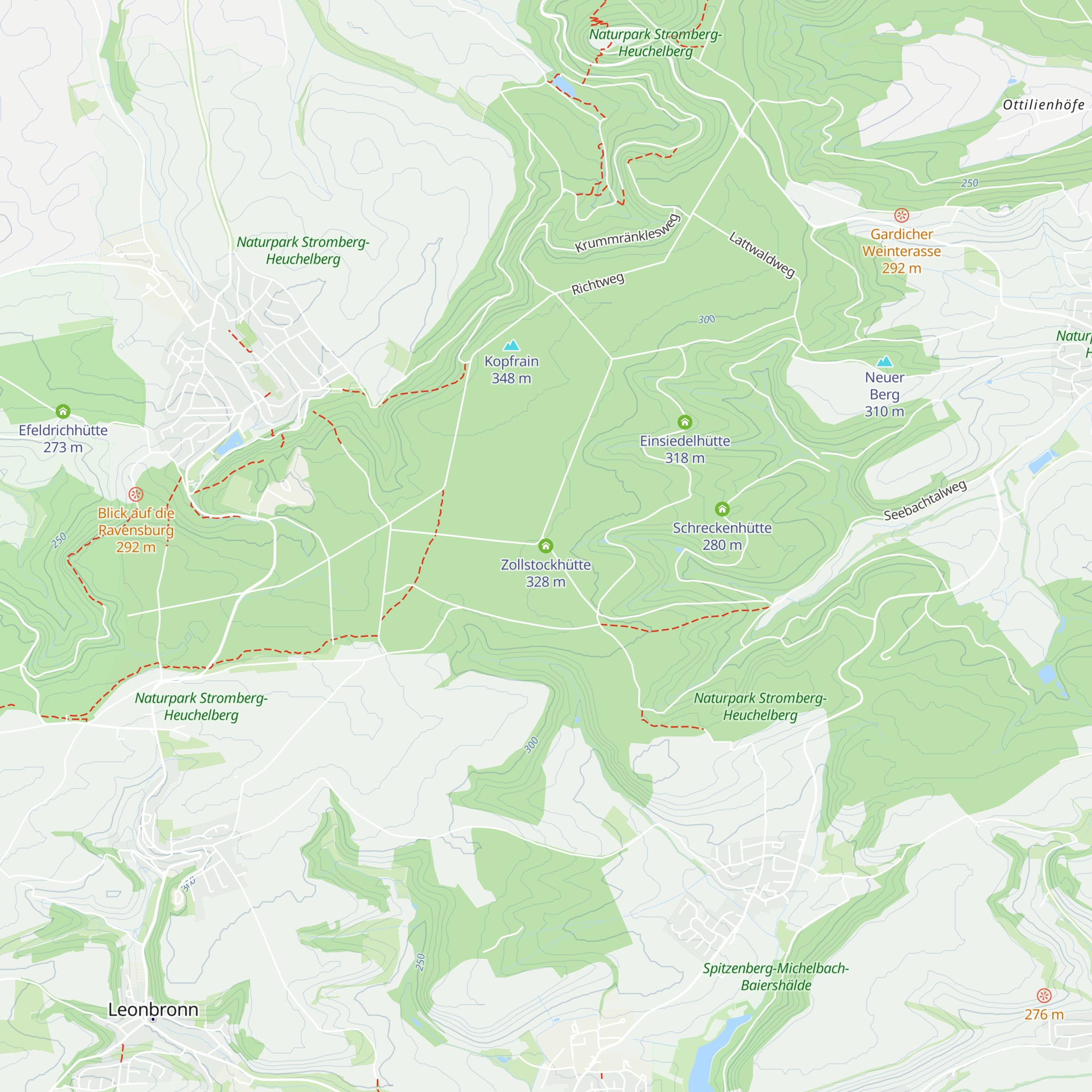 Zollstockhütte map