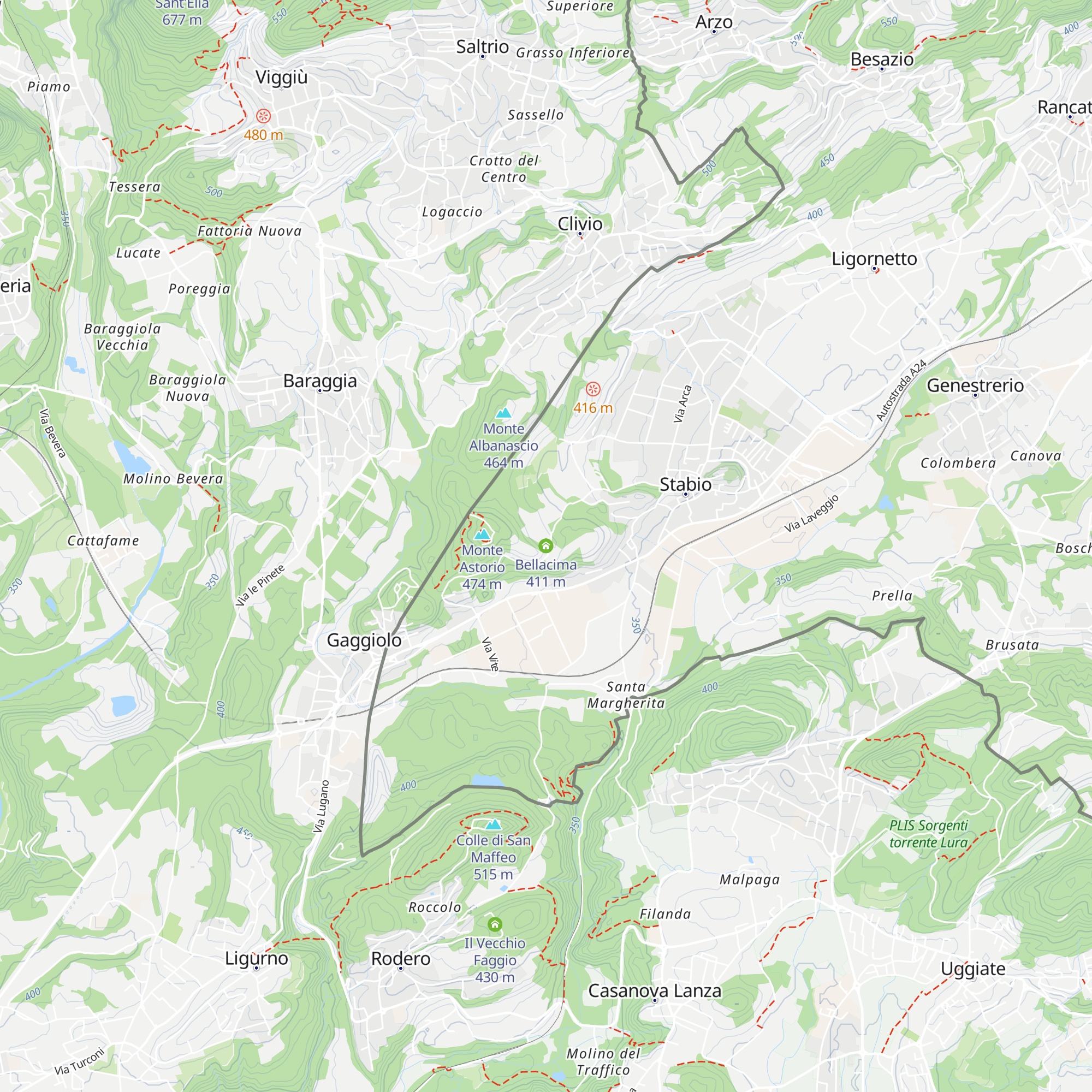 Bellacima map