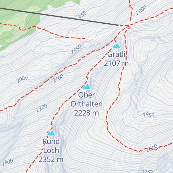 Map of Ober Orthalten