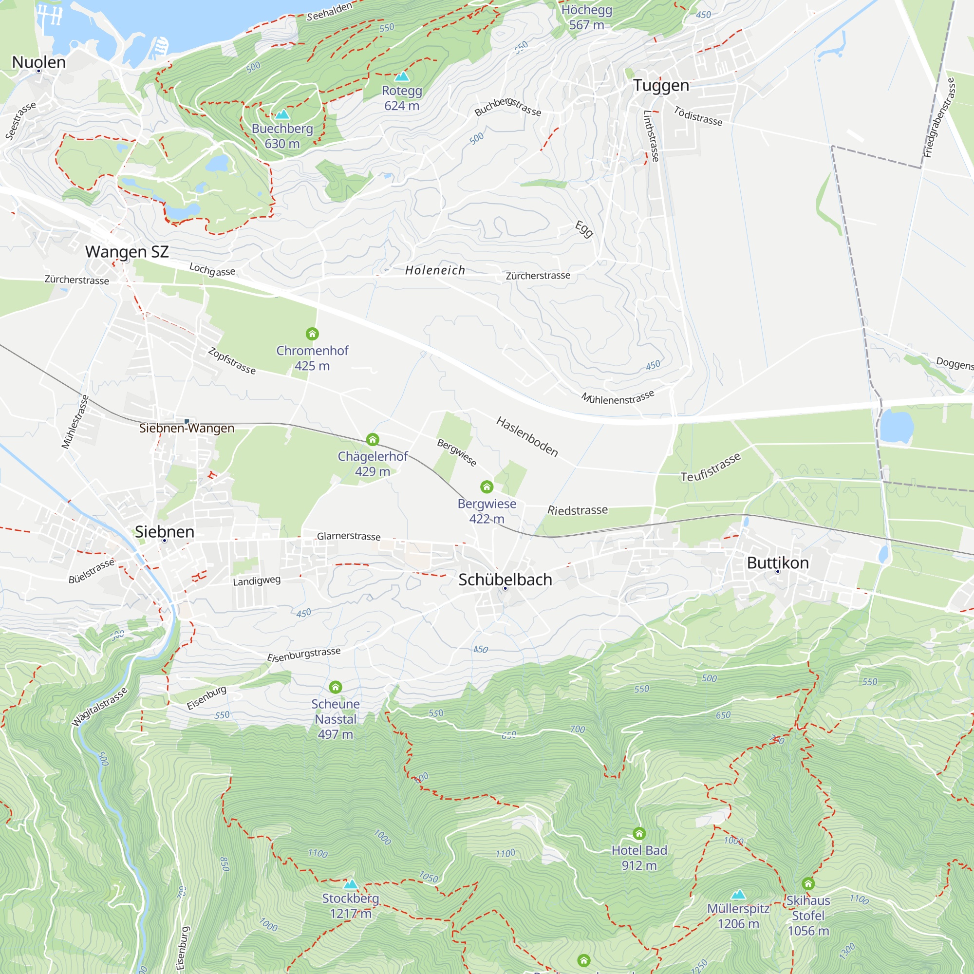 Bergwiese map