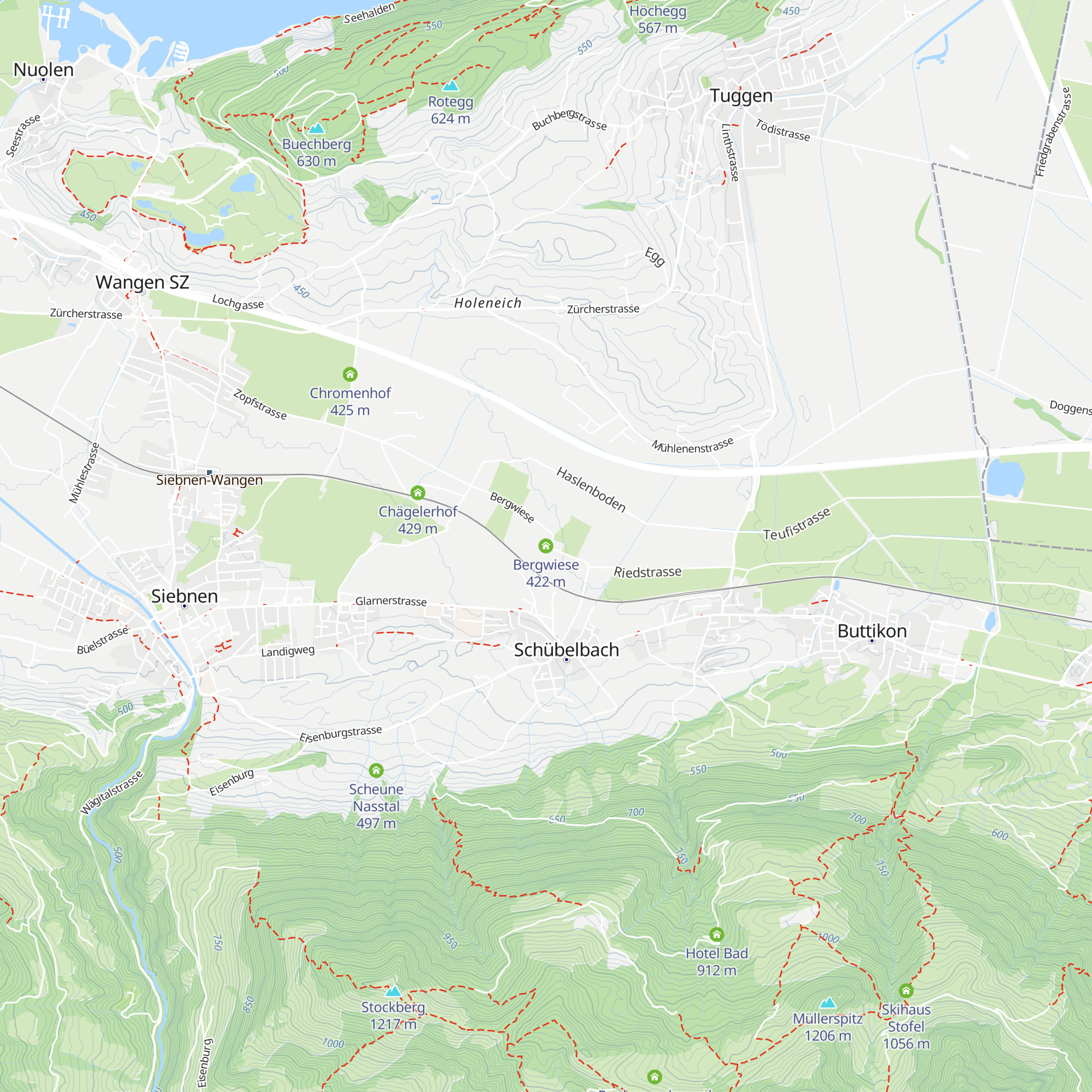 Bergwiese map