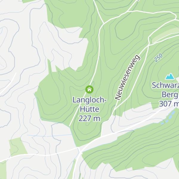 Map of Langloch-Hütte