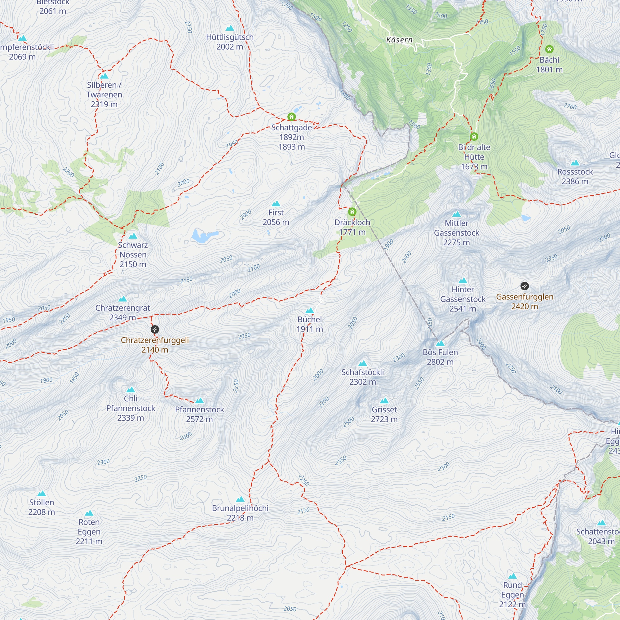 Büchel map