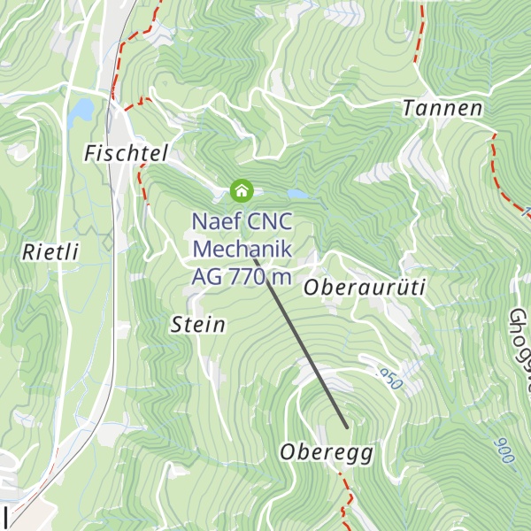 Map of Skilift Fischenthal