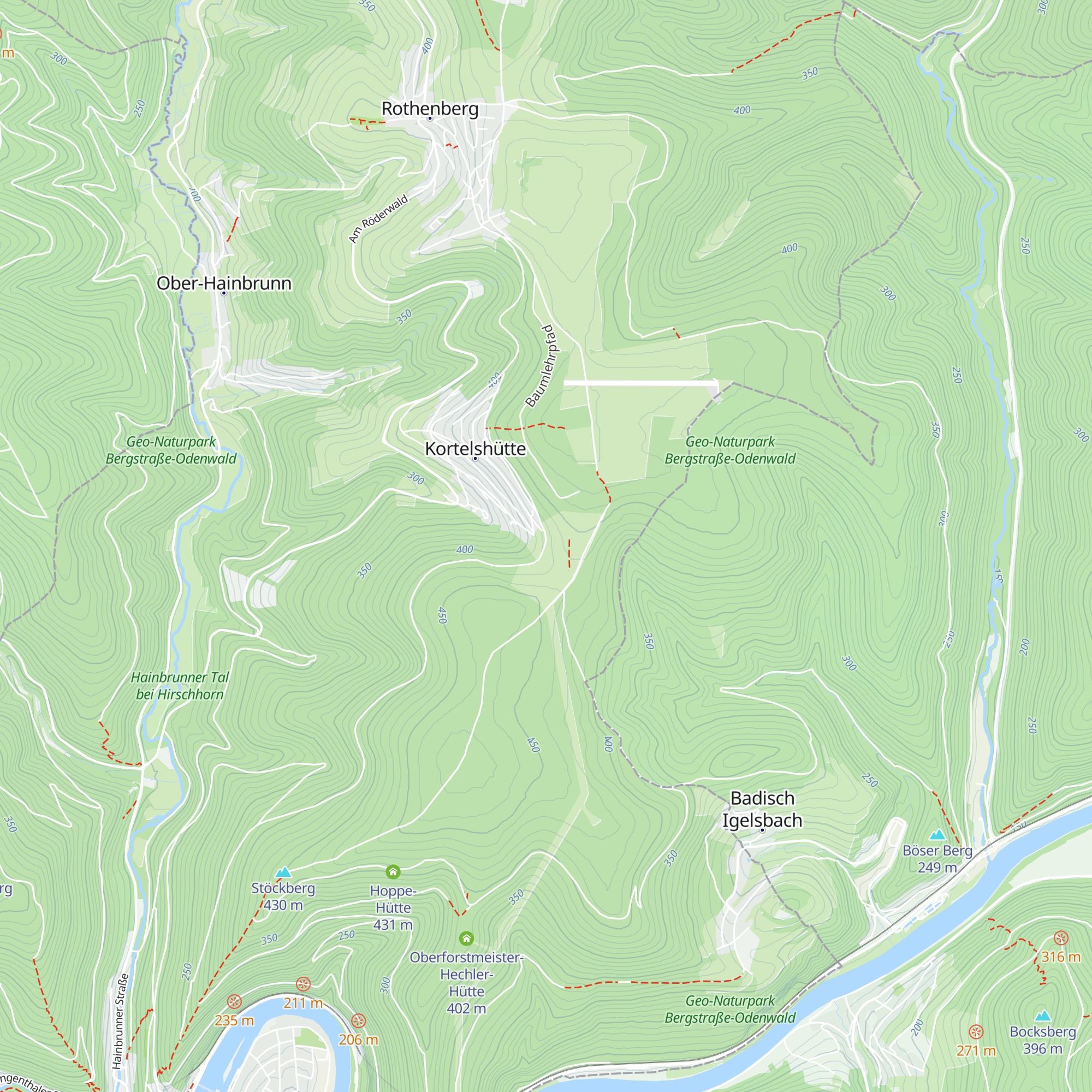 Cordula's Hütte map
