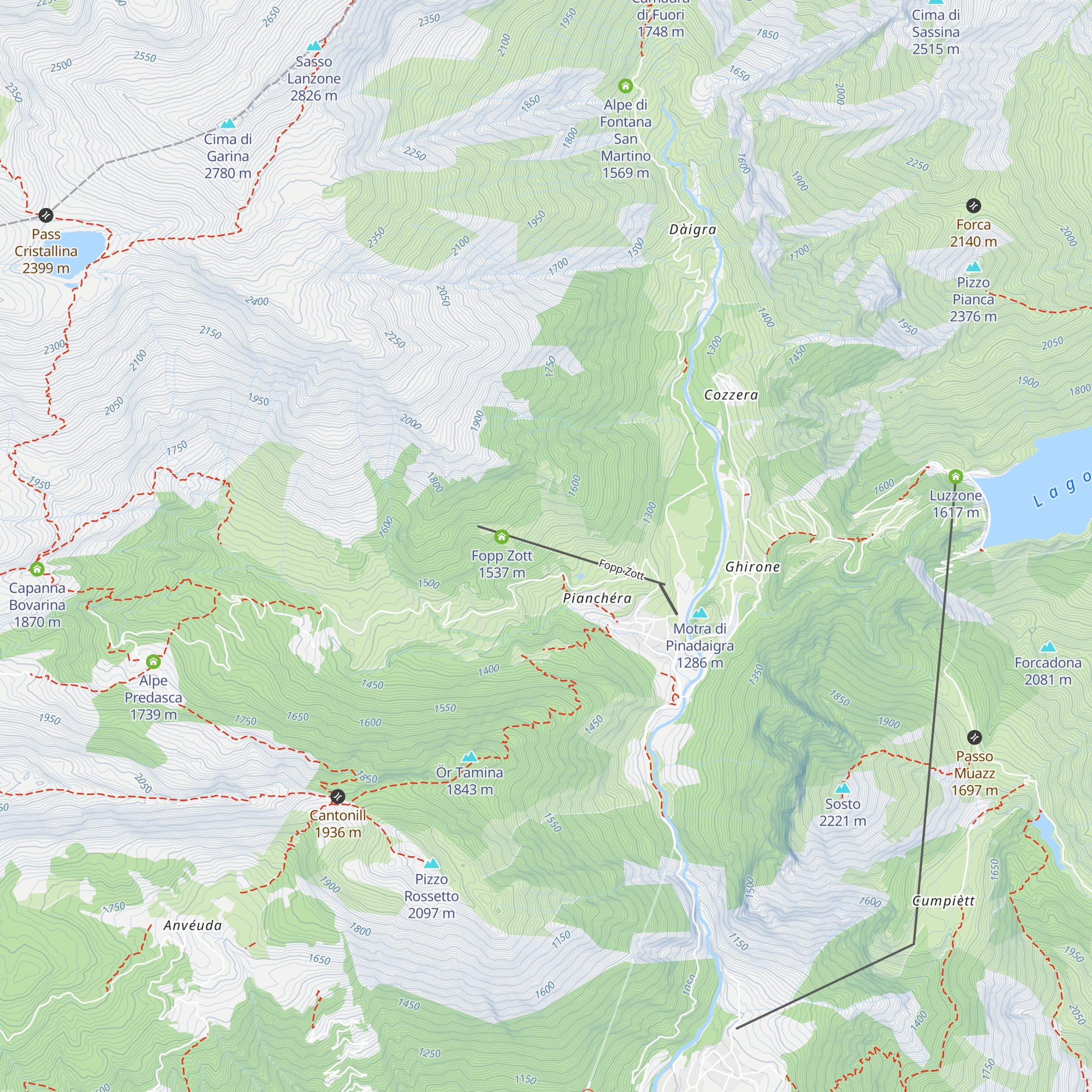 Casetta map