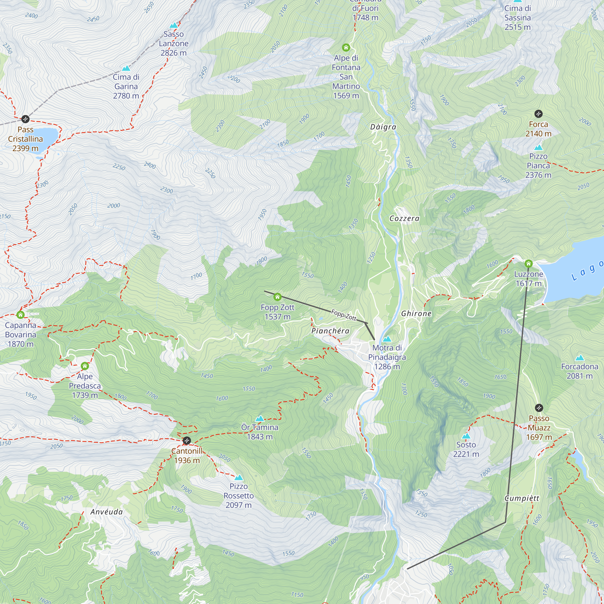 Casetta map