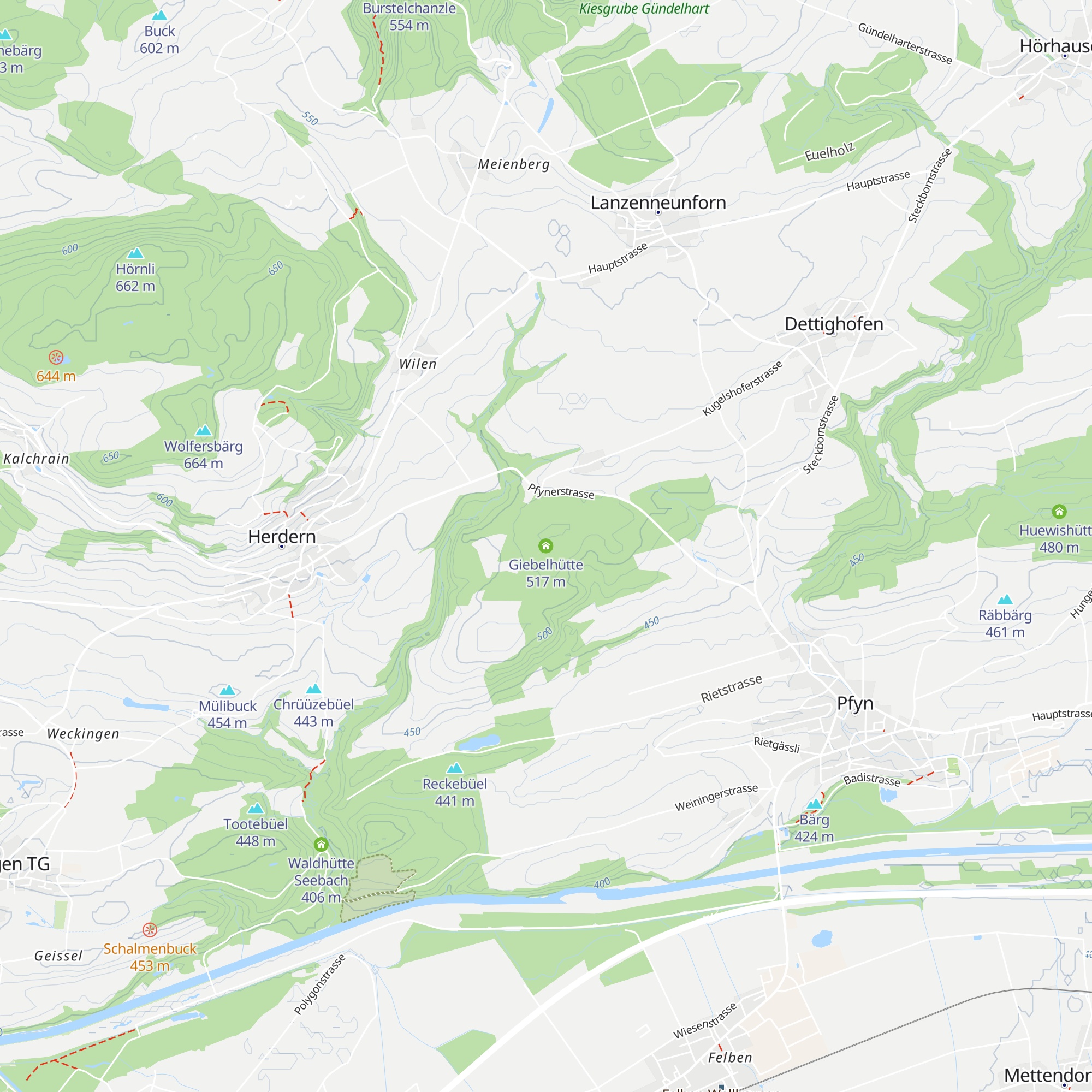 Giebelhütte map