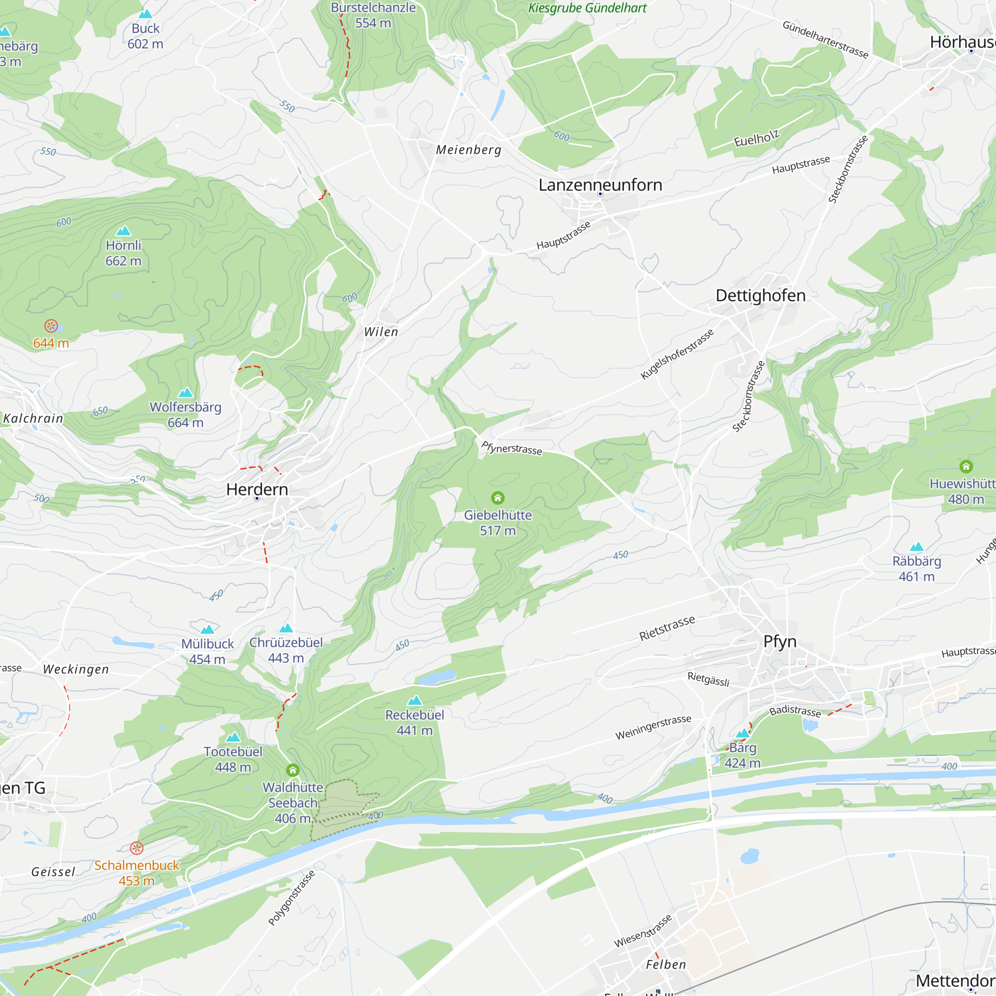 Giebelhütte map