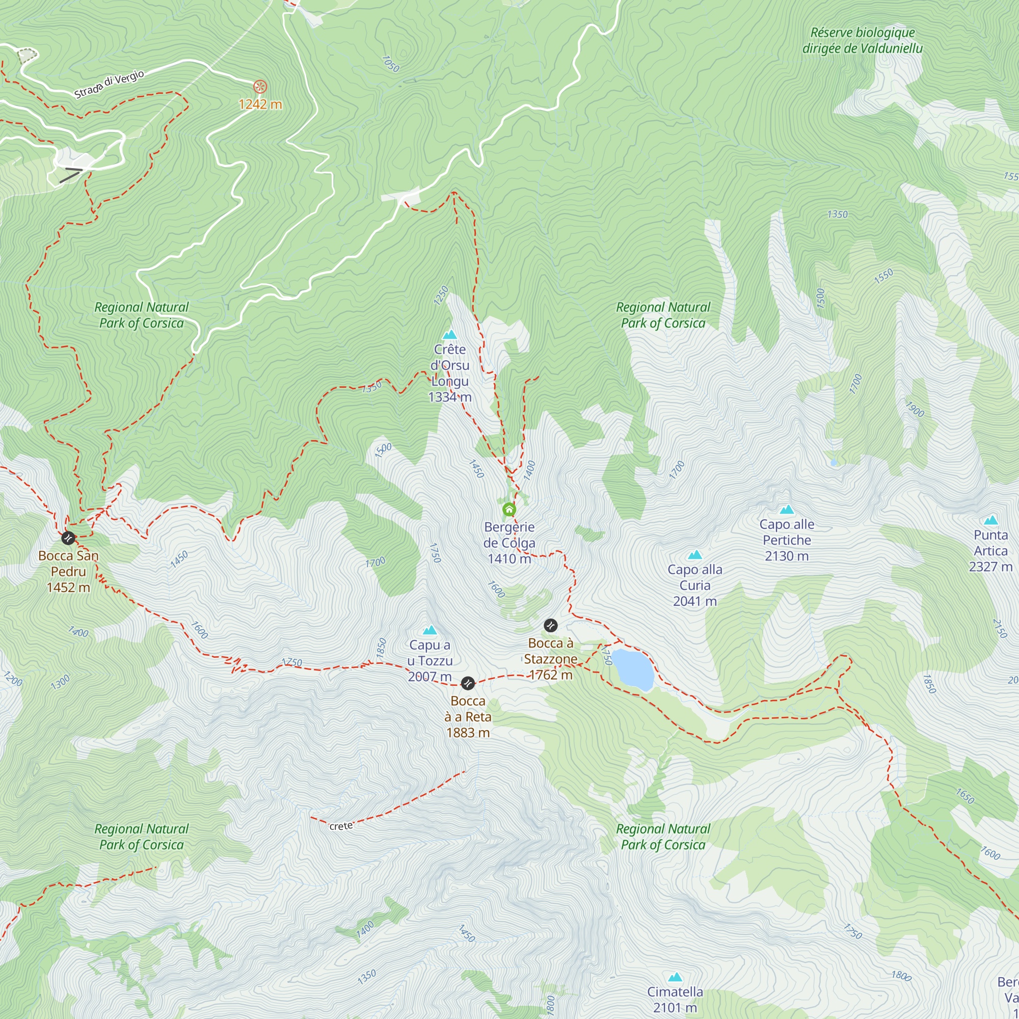 Bergerie de Colga map