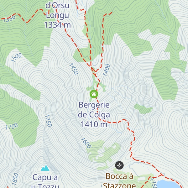 Map of Bergerie de Colga