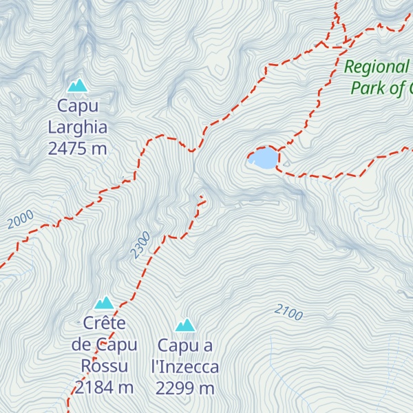 Map of Capu Falu