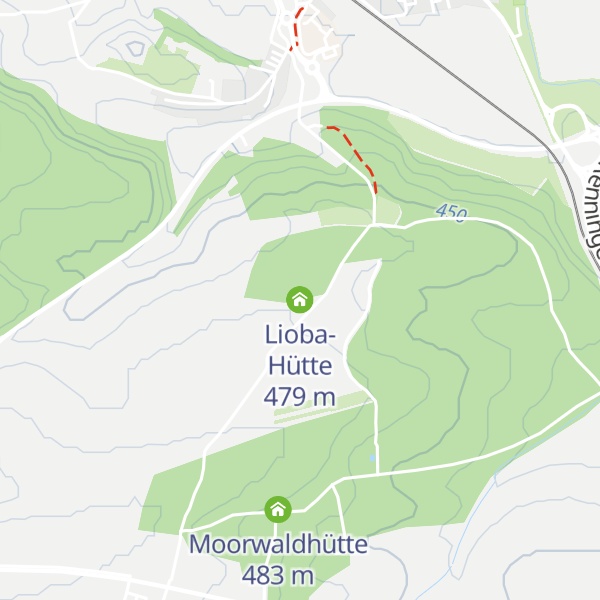 Map of Lioba-Hütte