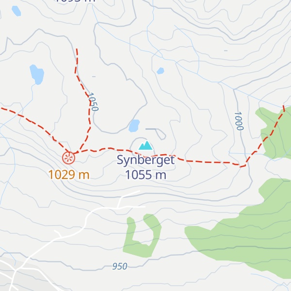 Map of Synberget