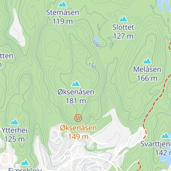 Map of Kolvedskotet