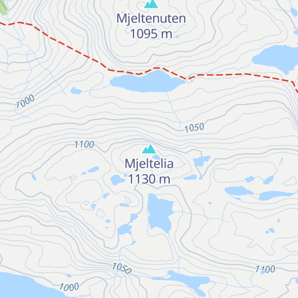 Map of Mjeltelia
