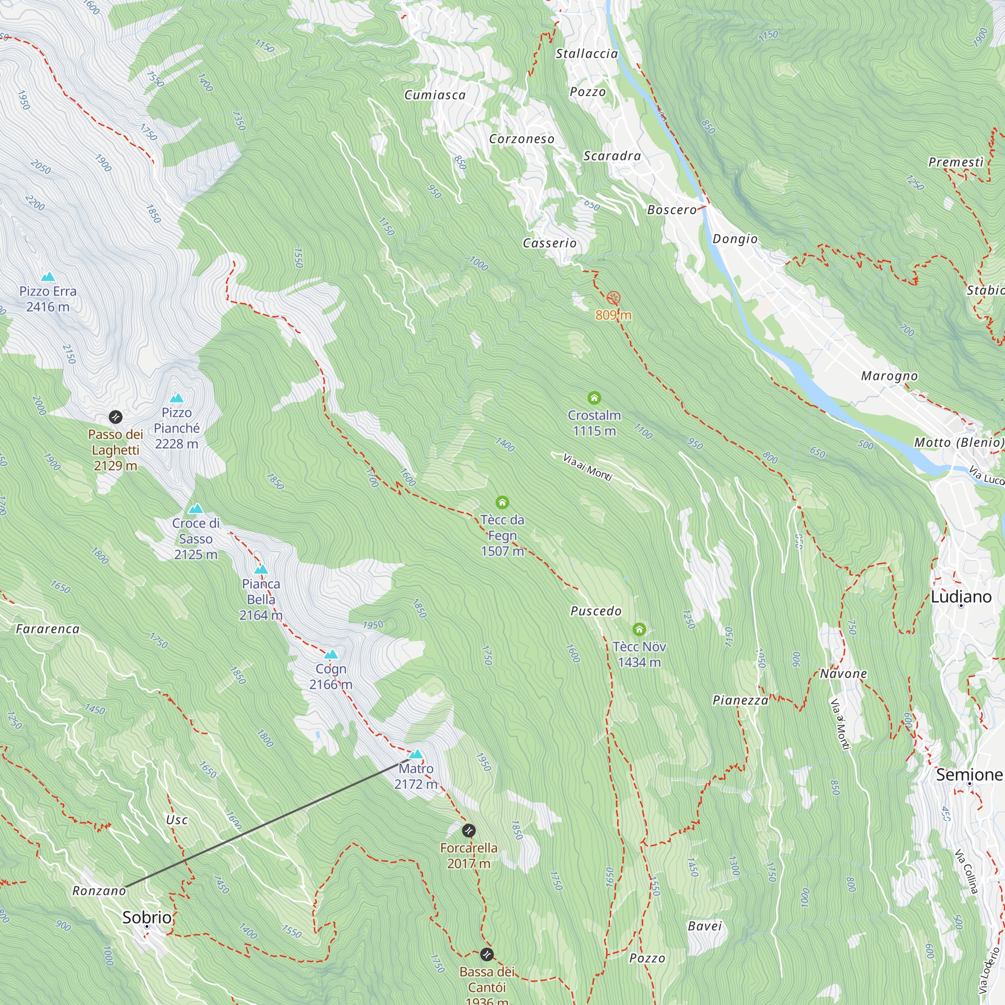 Tècc da Fegn map