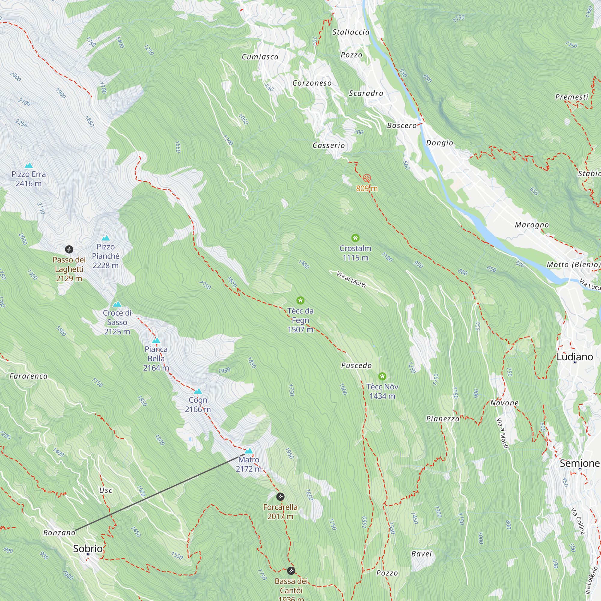 Tècc da Fegn map