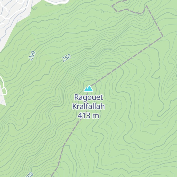 Map of Ragouet Kralfallah