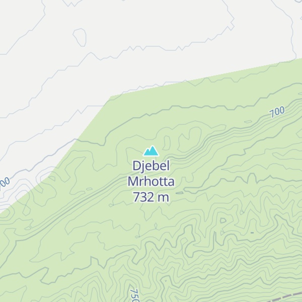 Map of Djebel Mrhotta