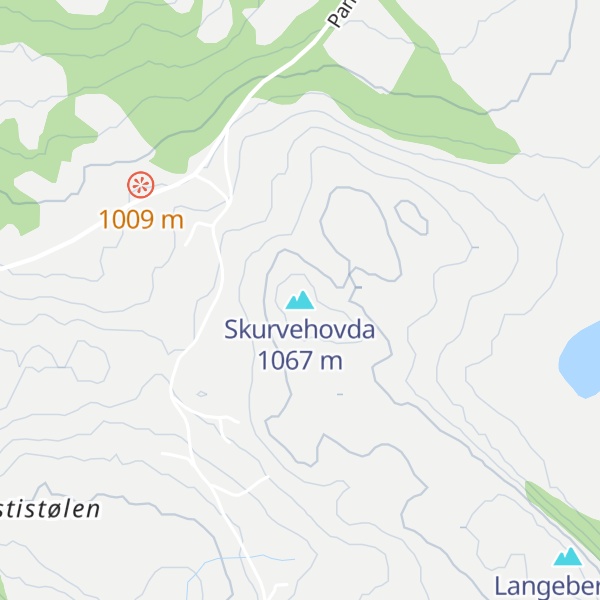 Map of Skurvehovda