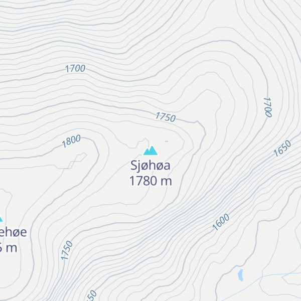 Map of Sjøhøa