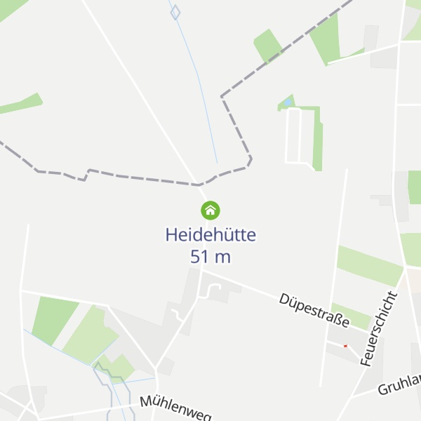 Map of Heidehütte