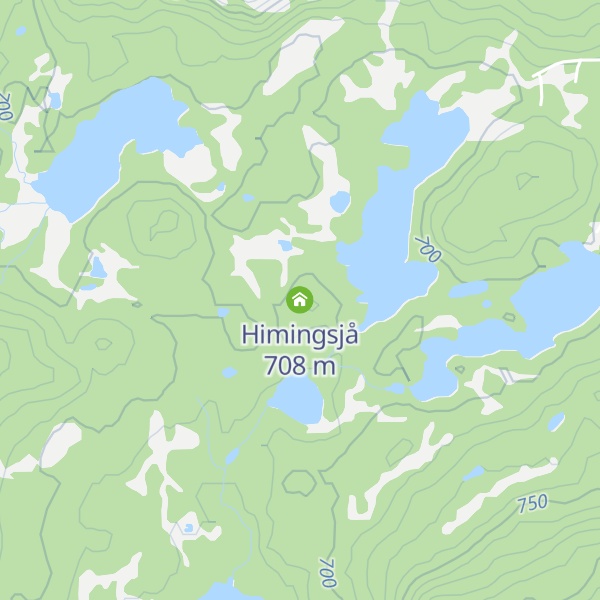 Map of Himingsjå