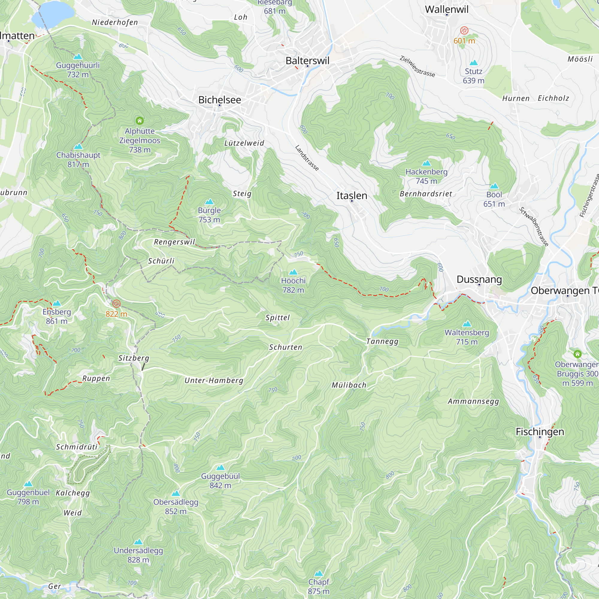 Im Berg map
