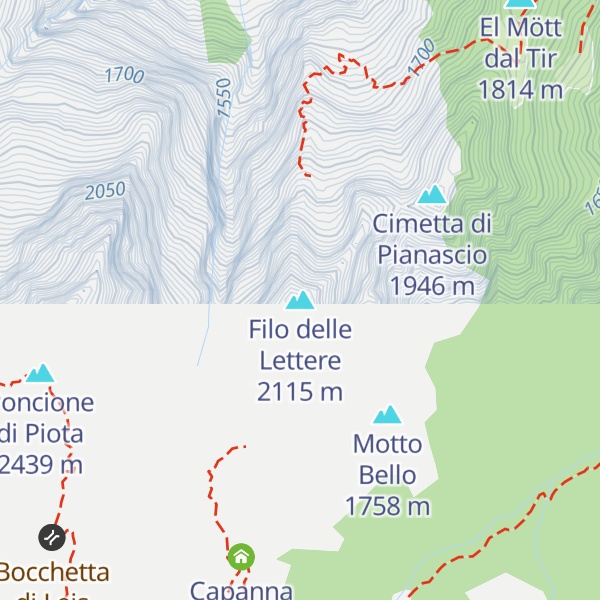 Map of Filo delle Lettere