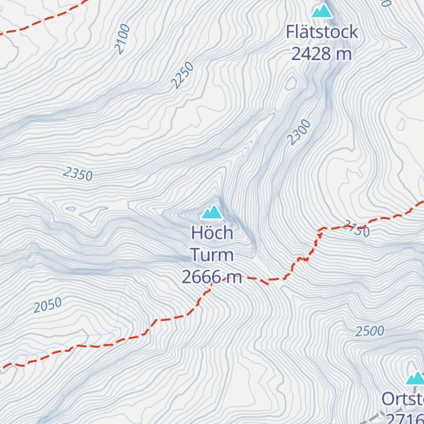 Map of Höch Turm
