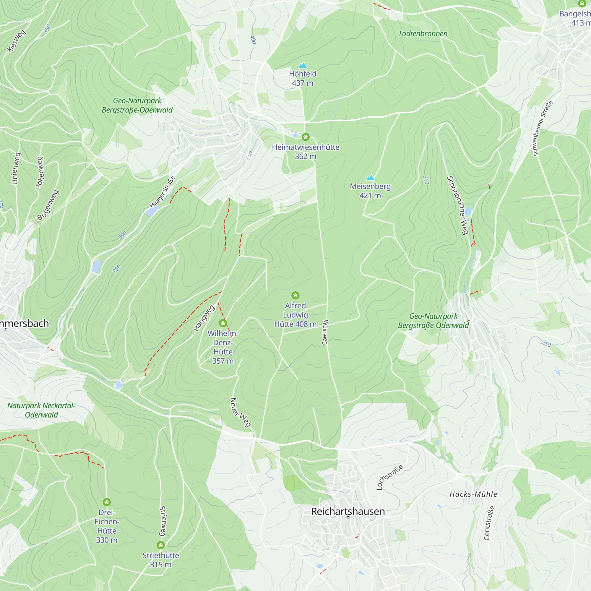Alfred Ludwig Hütte map