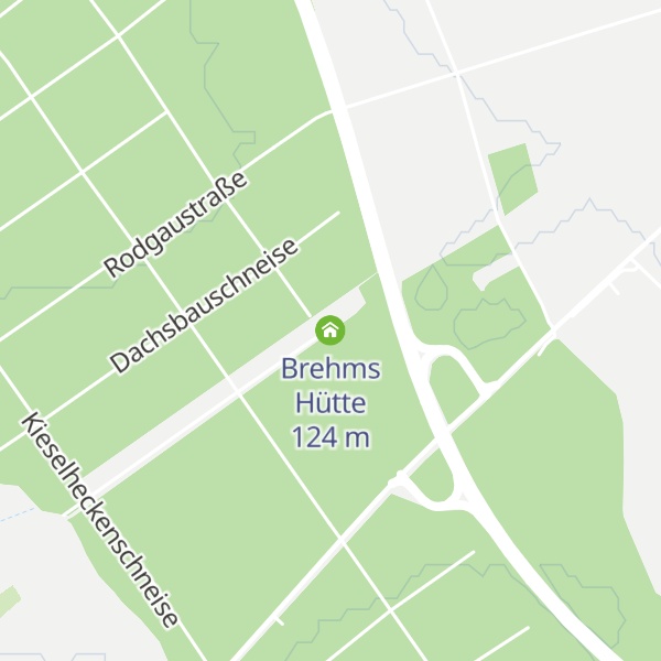 Map of Brehms Hütte