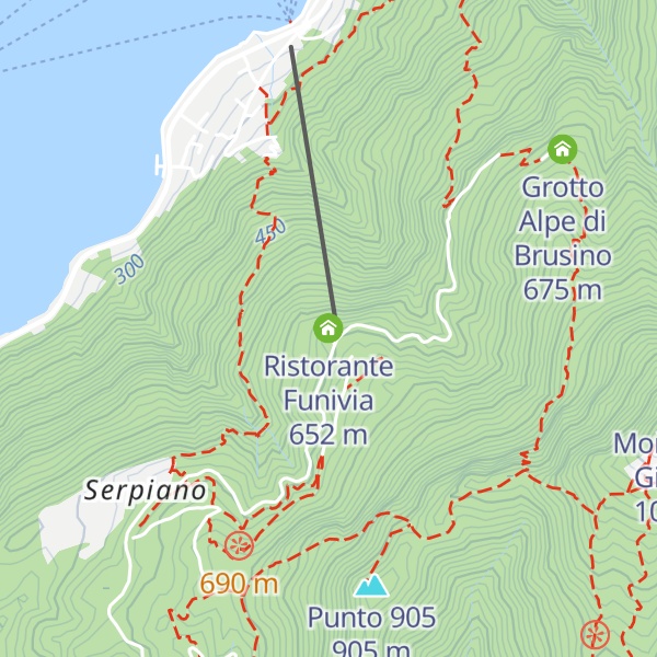 Map of Ristorante Funivia