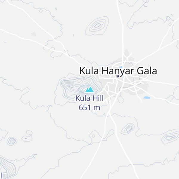 Map of Kula Hill